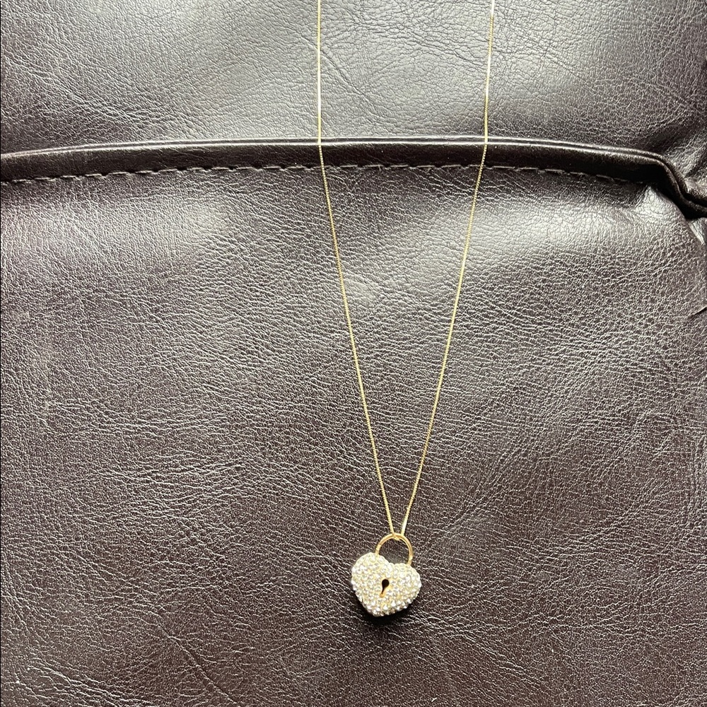 Elegant Gold Heart Necklace